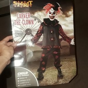 Carver the clown Halloween costume